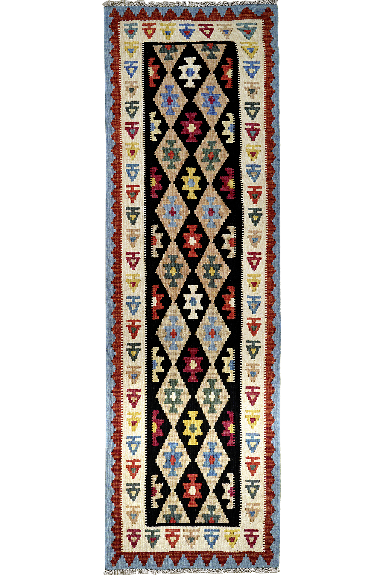 PersaTepp Teppich Kelim Gashgai beige B/H/L: ca. 88x1x295 cm PersaTepp Teppich Kelim Gashgai beige B/H/L: ca. 88x1x295 cm