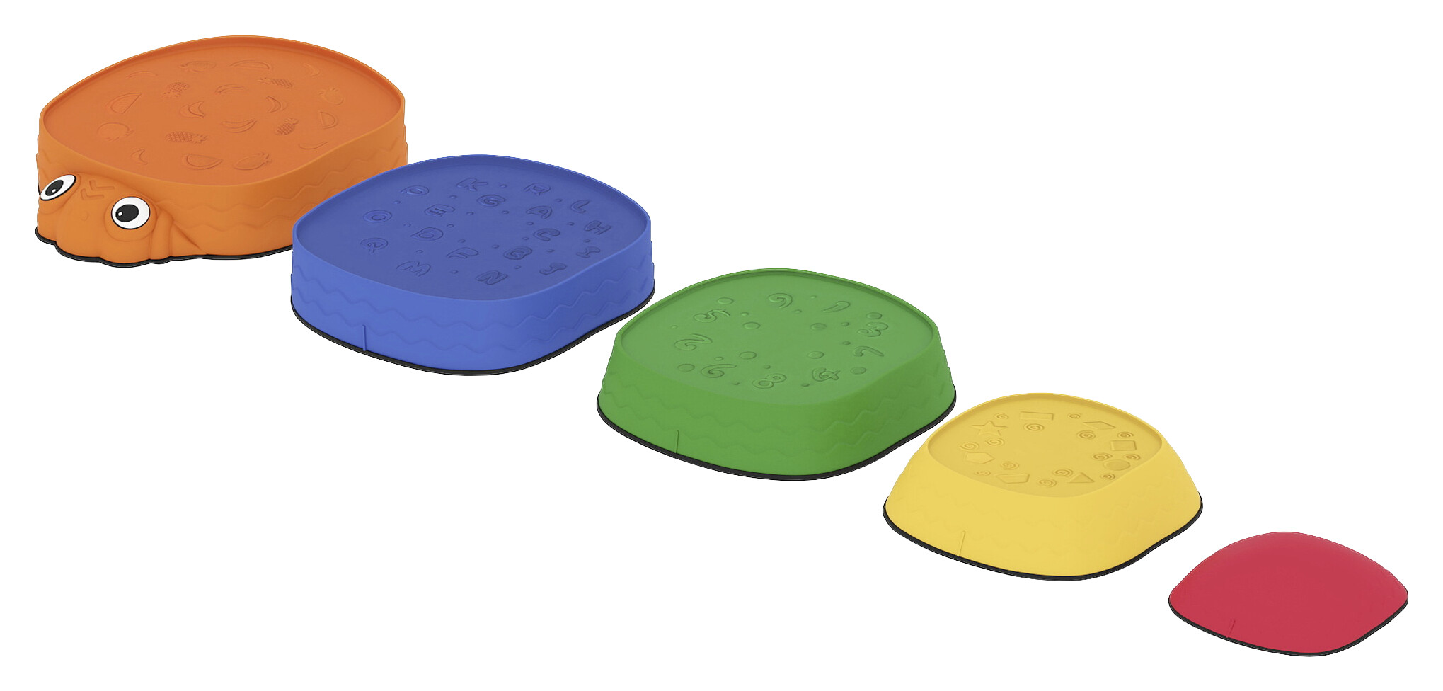 AIYAPLAY Balanciersteine mehrfarbig B/H/L: ca. 33,5x28x37,8 cm