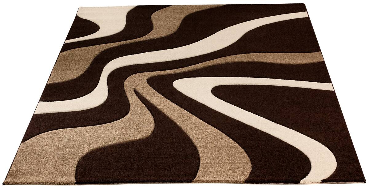 Webteppich Casino braun B/L: ca. 60x110 cm