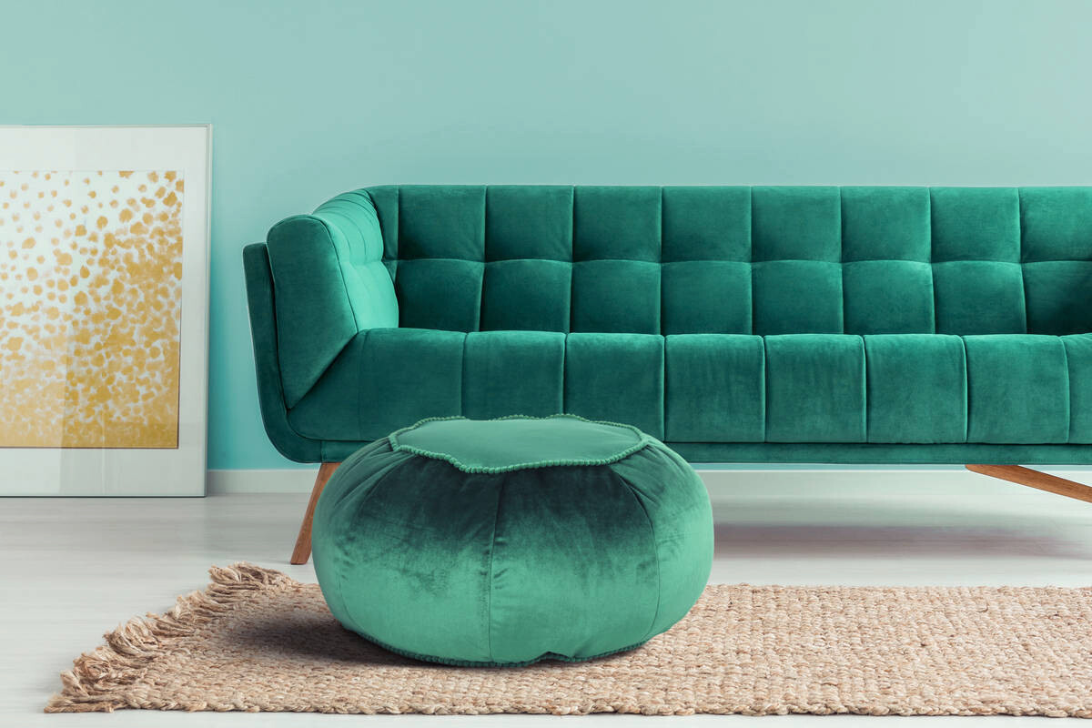 360 Living Hocker Taj Mahal 300 grün H/D: ca. 35x65 cm 360 Living Hocker Taj Mahal 300 grün H/D: ca. 35x65 cm