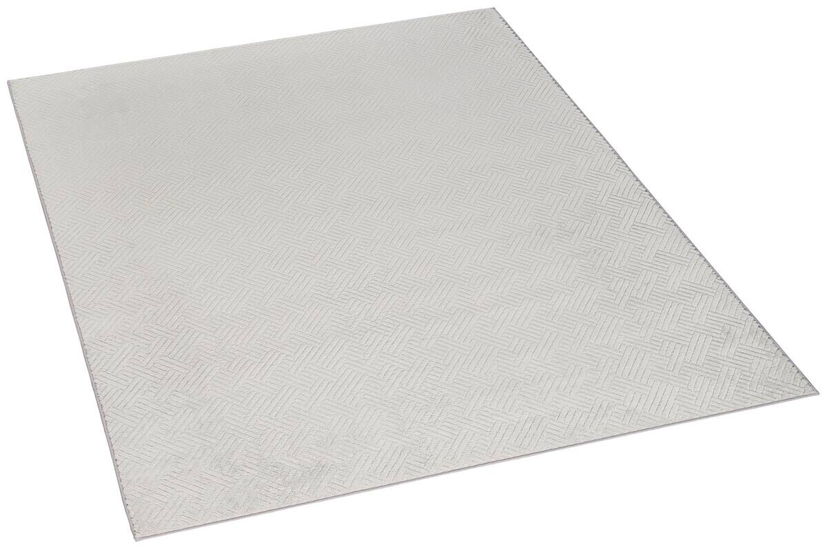 Fellimitat Monaco silber B/L: ca. 120x160 cm