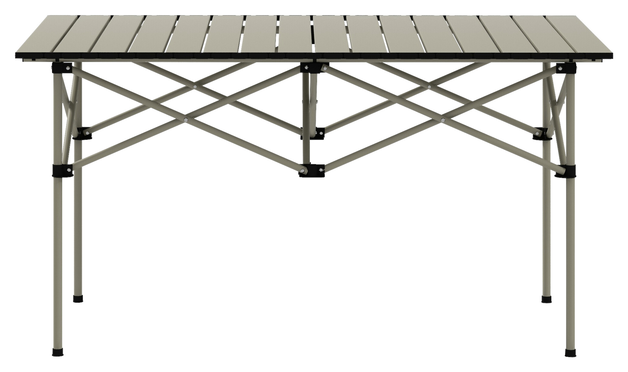 Outsunny Campingtisch khaki Aluminium B/H/L: ca. 55x50x95 cm
