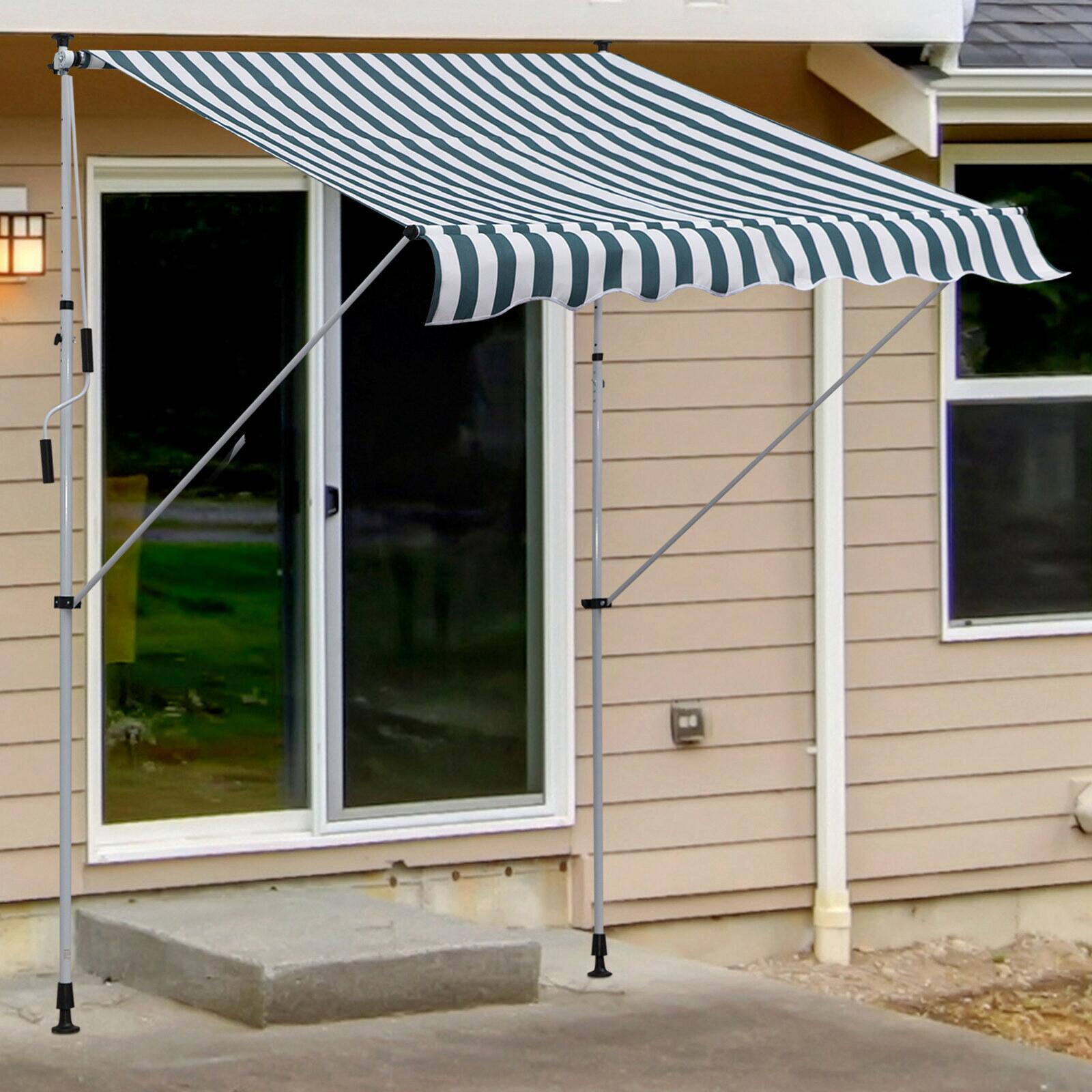 Outsunny Klemm-Markise grün B/H/L: ca. 200x280x150 cm