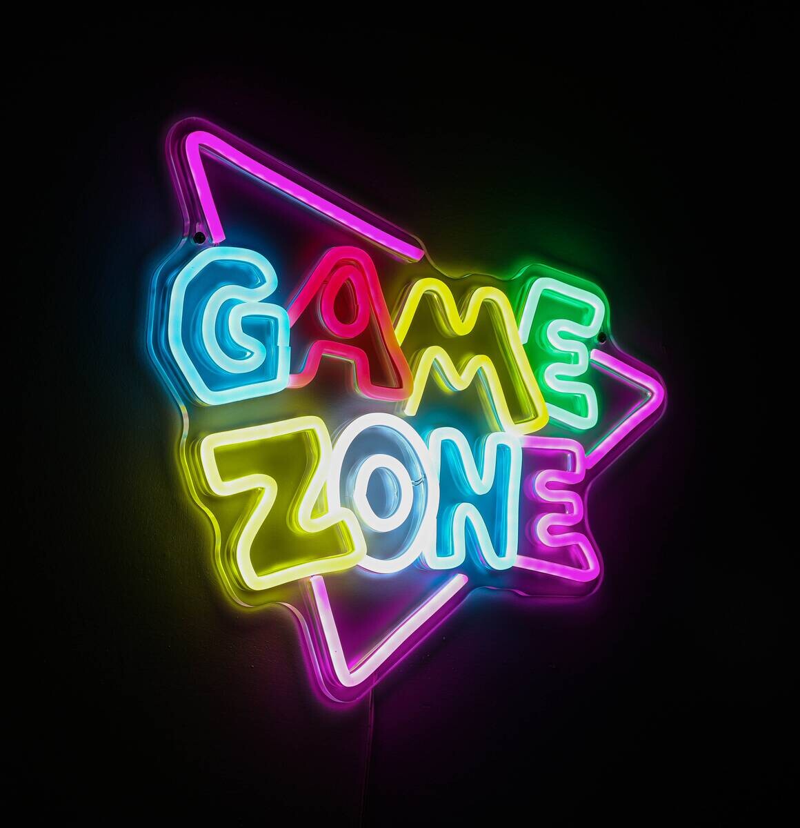 Nolo LED-Neon_Wandleuchte Zone Acryl B/H/L: ca. 34x1,6x35 cm