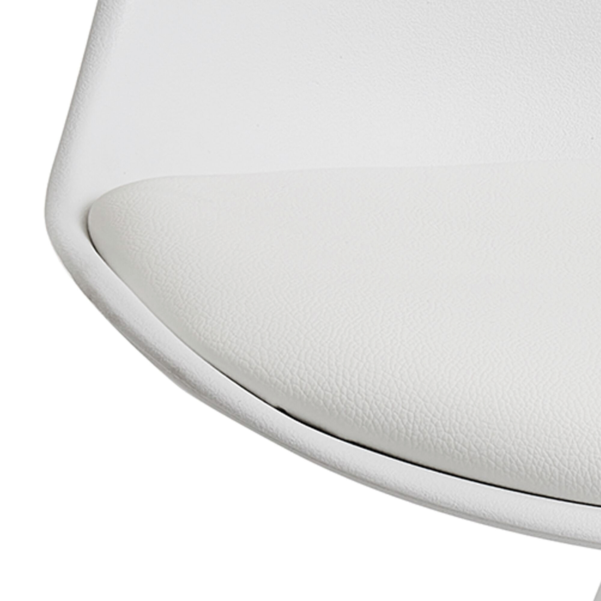 Stuhl 2er-Set. weiß B/H/T: ca. 49x87x52 cm