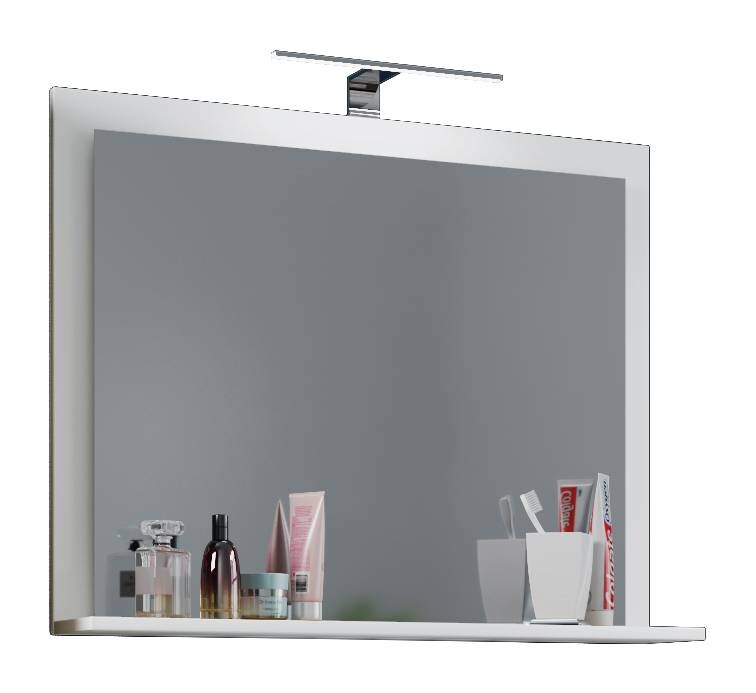 Wandspiegel Lendas weiß Holzwerkstoff