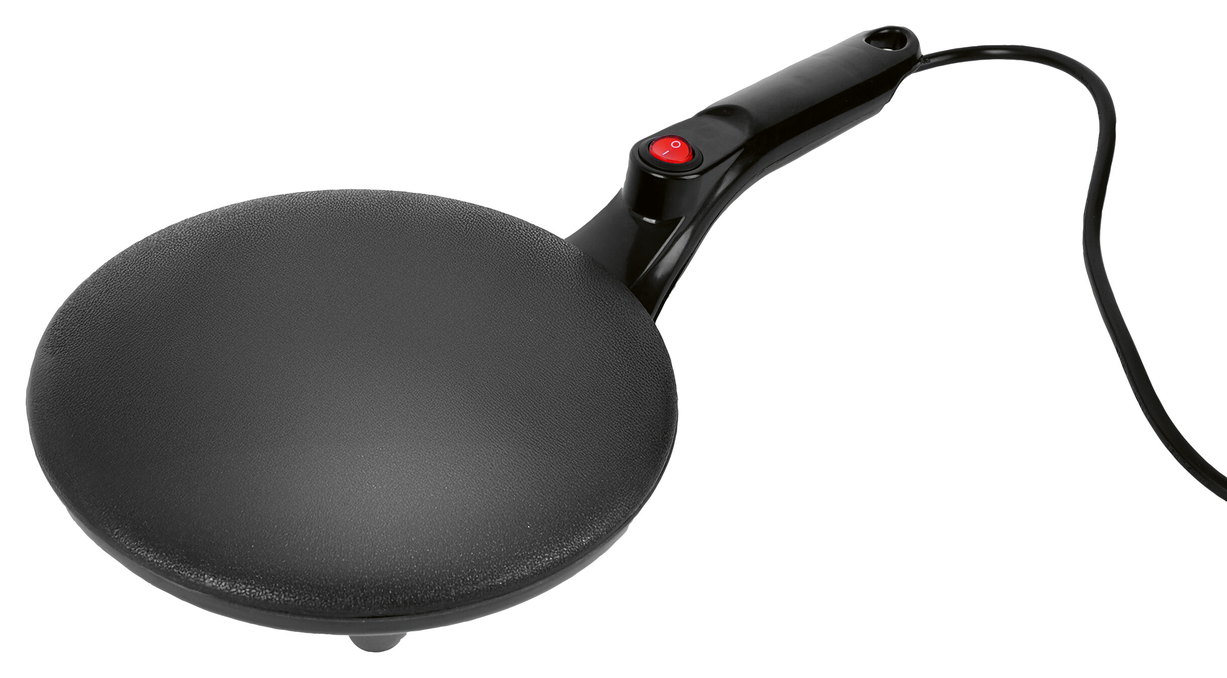 GOURMETmaxx Crepes-Maker schwarz Kunststoff Metall B/H/L: ca. 20x6x41,5 cm