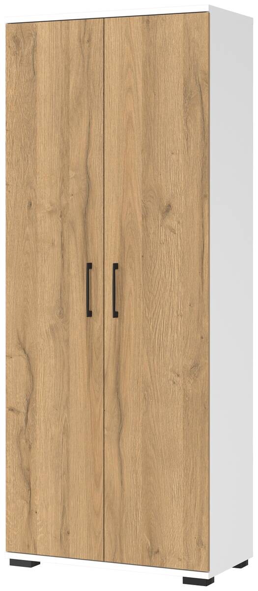 Aktenschrank 4250-559 Eiche Grand-Son Nachbildung weiß B/H/T: ca. 80x200x40 cm