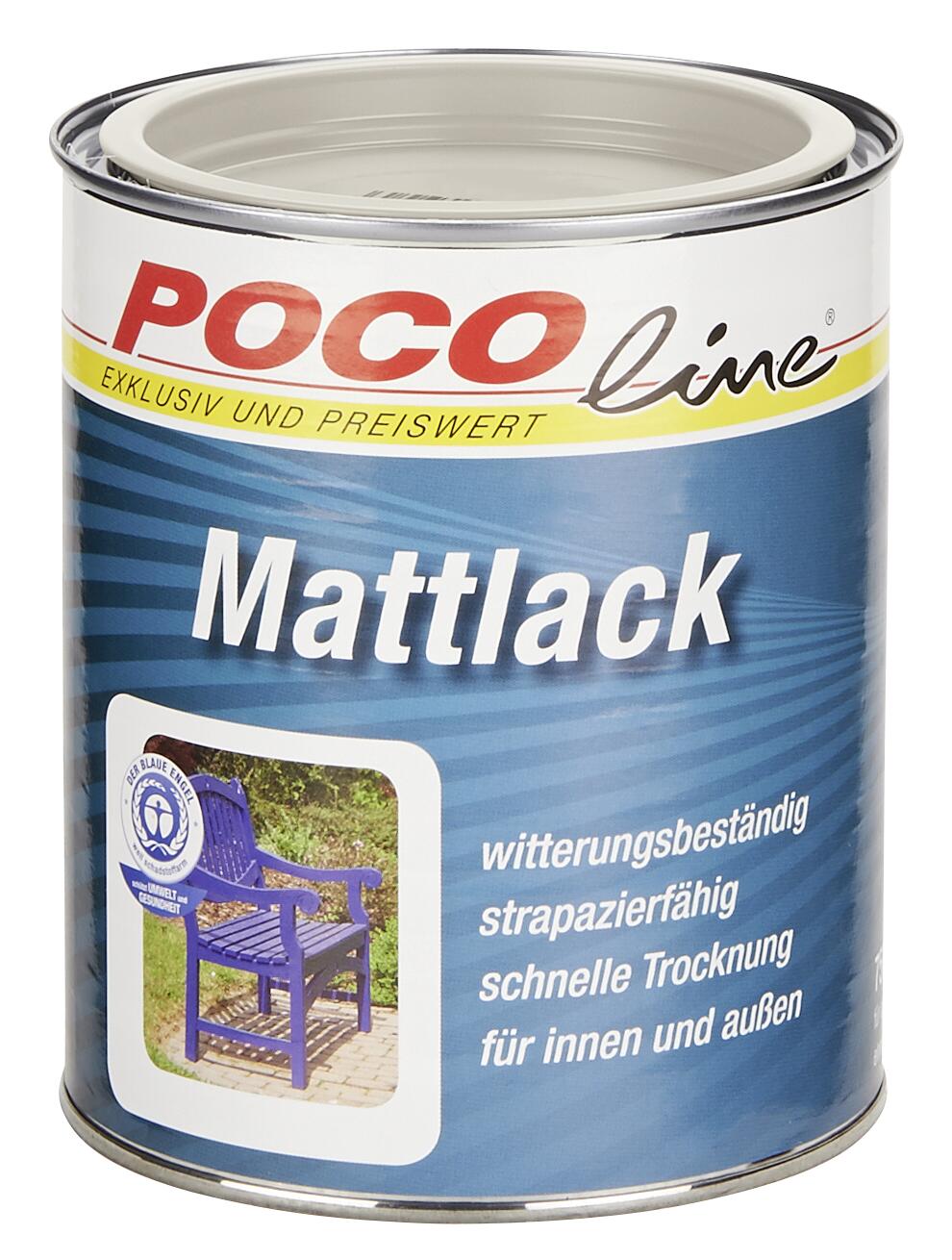 POCOline Mattlack cremeweiß seidenmatt ca. 0,75 l