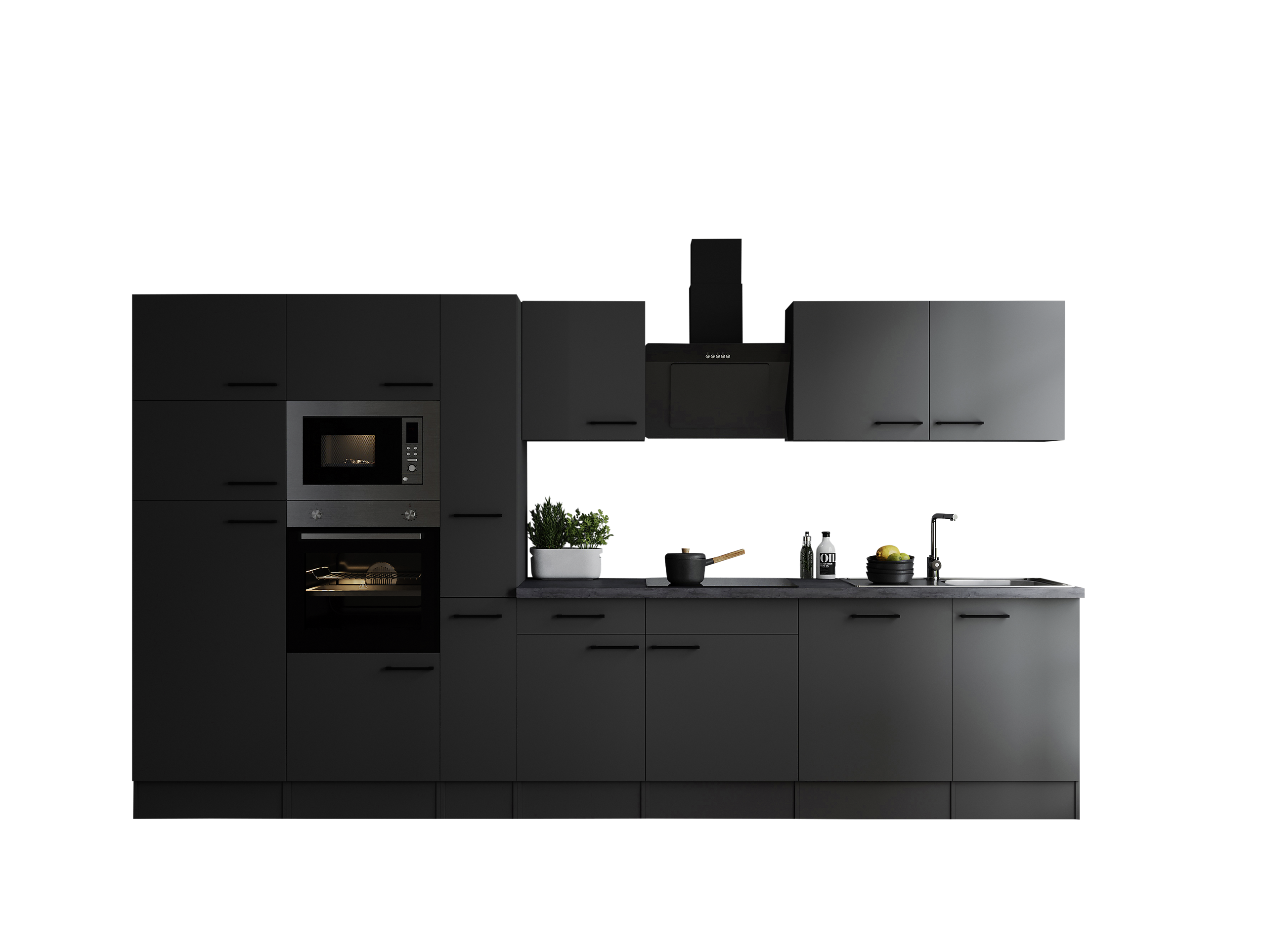 Küchenblock Oliver B/H/T: ca. 370x205x60 cm