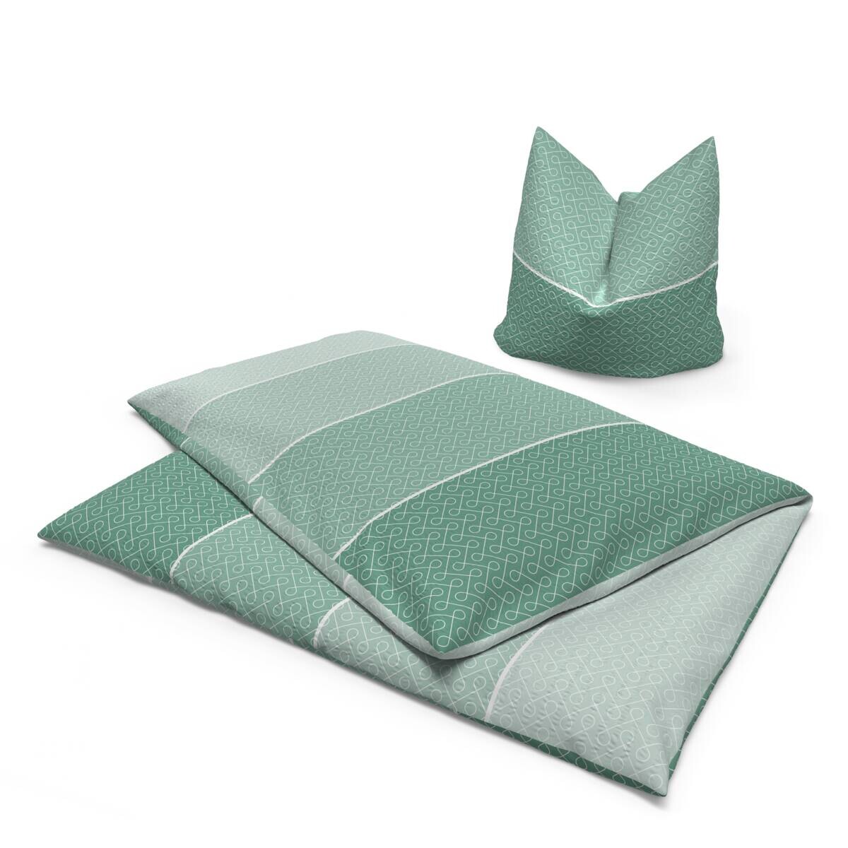 Microfaser Bettwäsche Seersucker