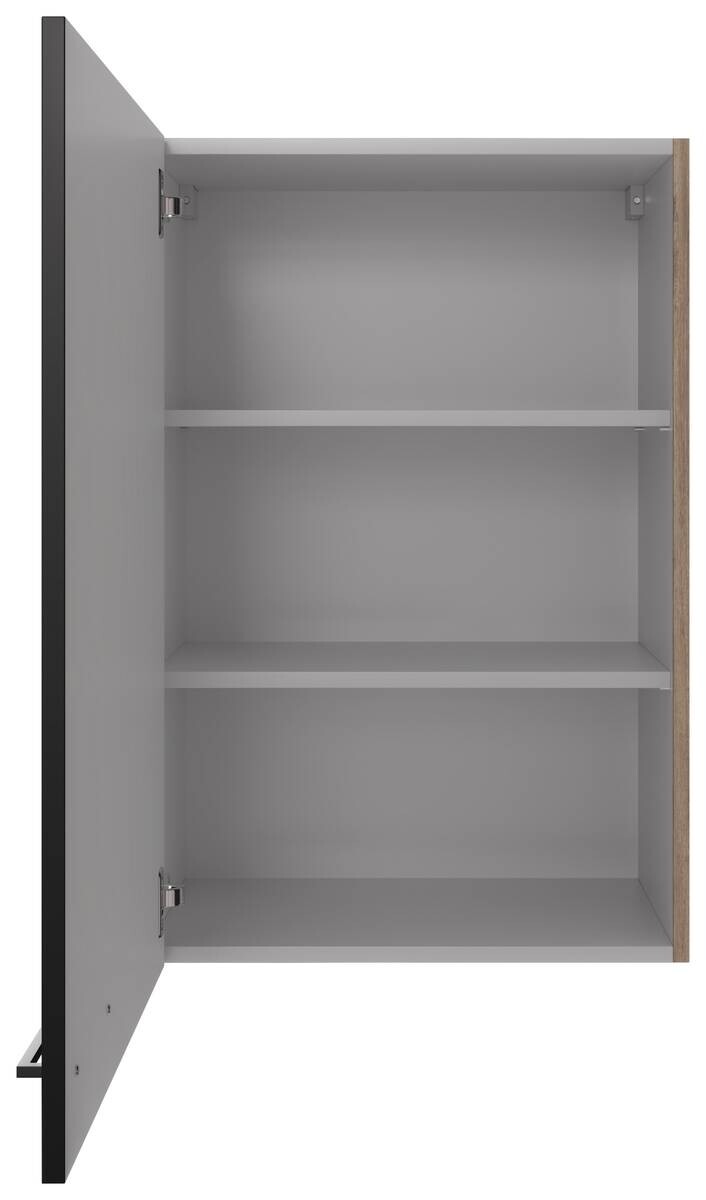 Hängeschrank Capri schwarz matt B/H/T: ca. 60x89x32 cm