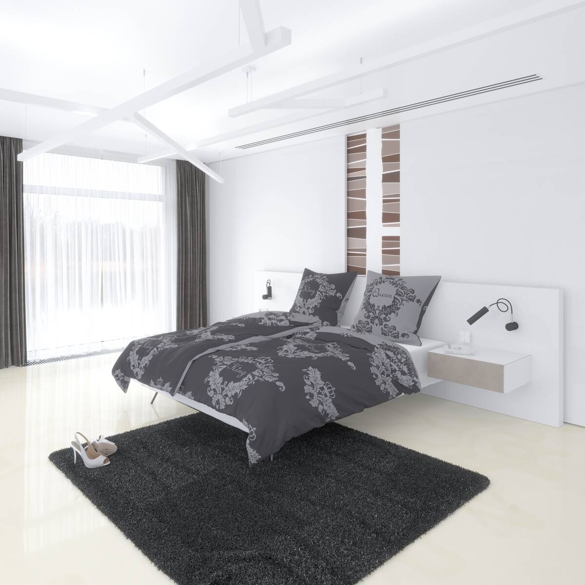 Baumwoll Wende Bettwäsche Renforce