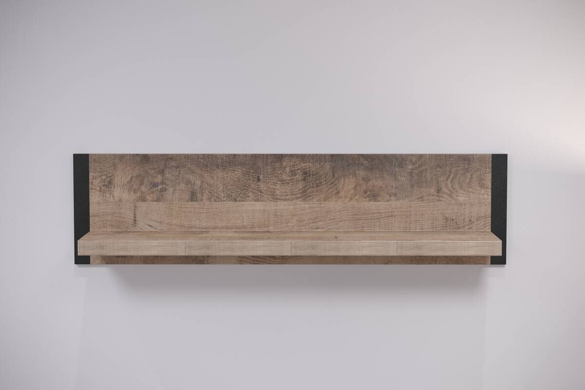 Wandboard Emile Eiche Tabak Nachbildung B/H/T: ca. 110x28x23 cm