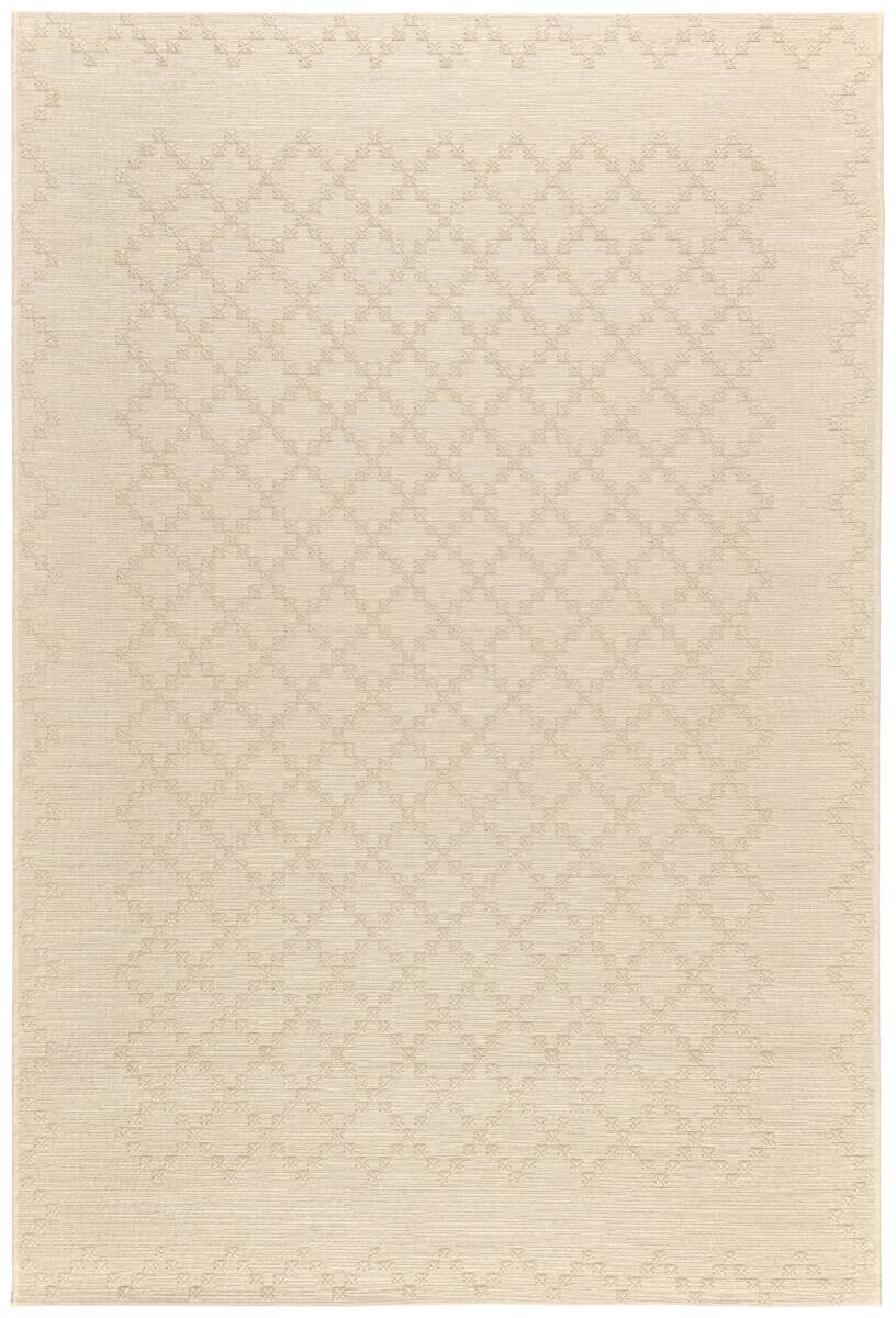 Flachwebteppich Jersey Home creme B/L: ca. 120x170 cm