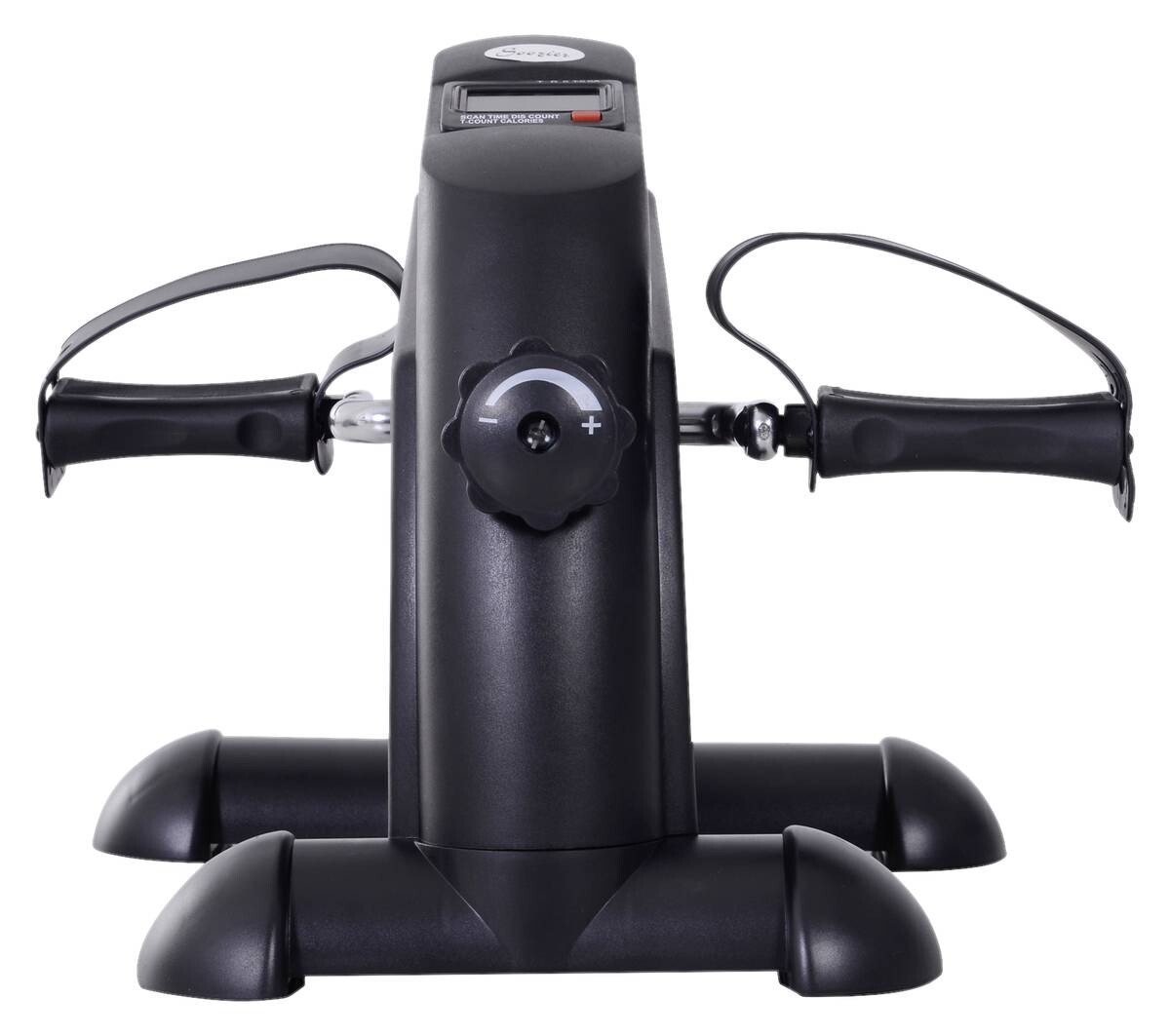 HOMCOM Pedaltrainer schwarz Metall B/H/T: ca. 39x31x40 cm