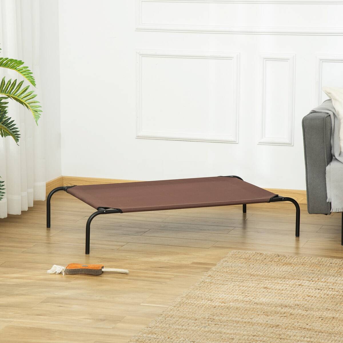 PawHut Hunde-Zubehör grau Polypropylen B/H/L: ca. 68x110x20 cm