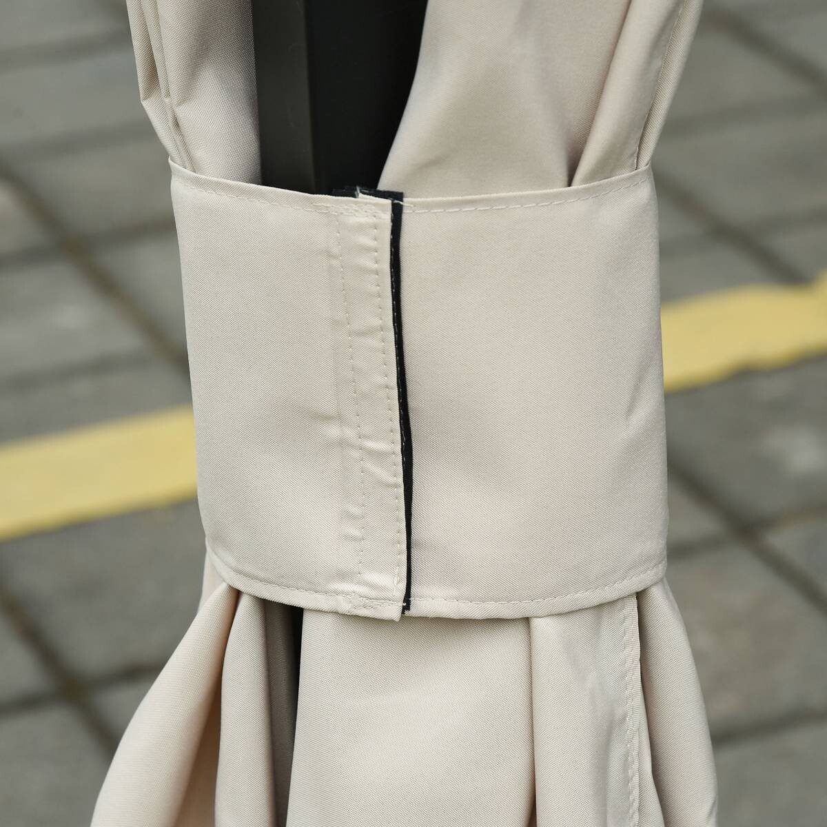 Outsunny Seitenwände mit Klettverschluss