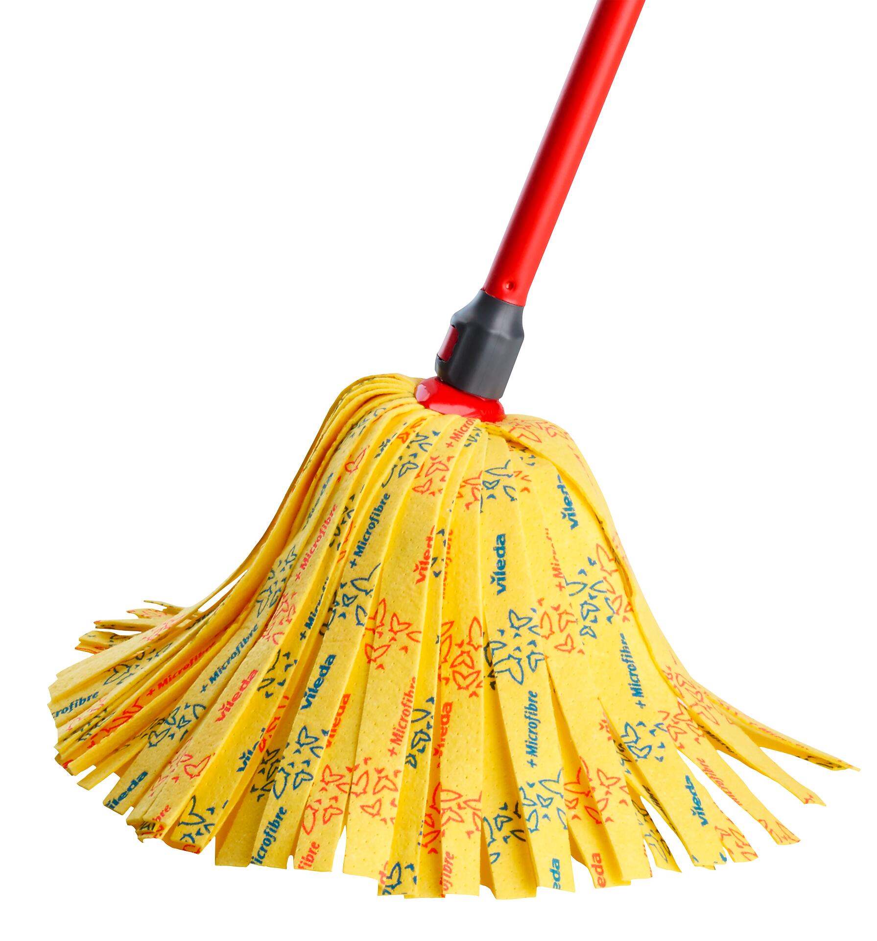 Vileda Wischmopp rot H: ca. 164 cm