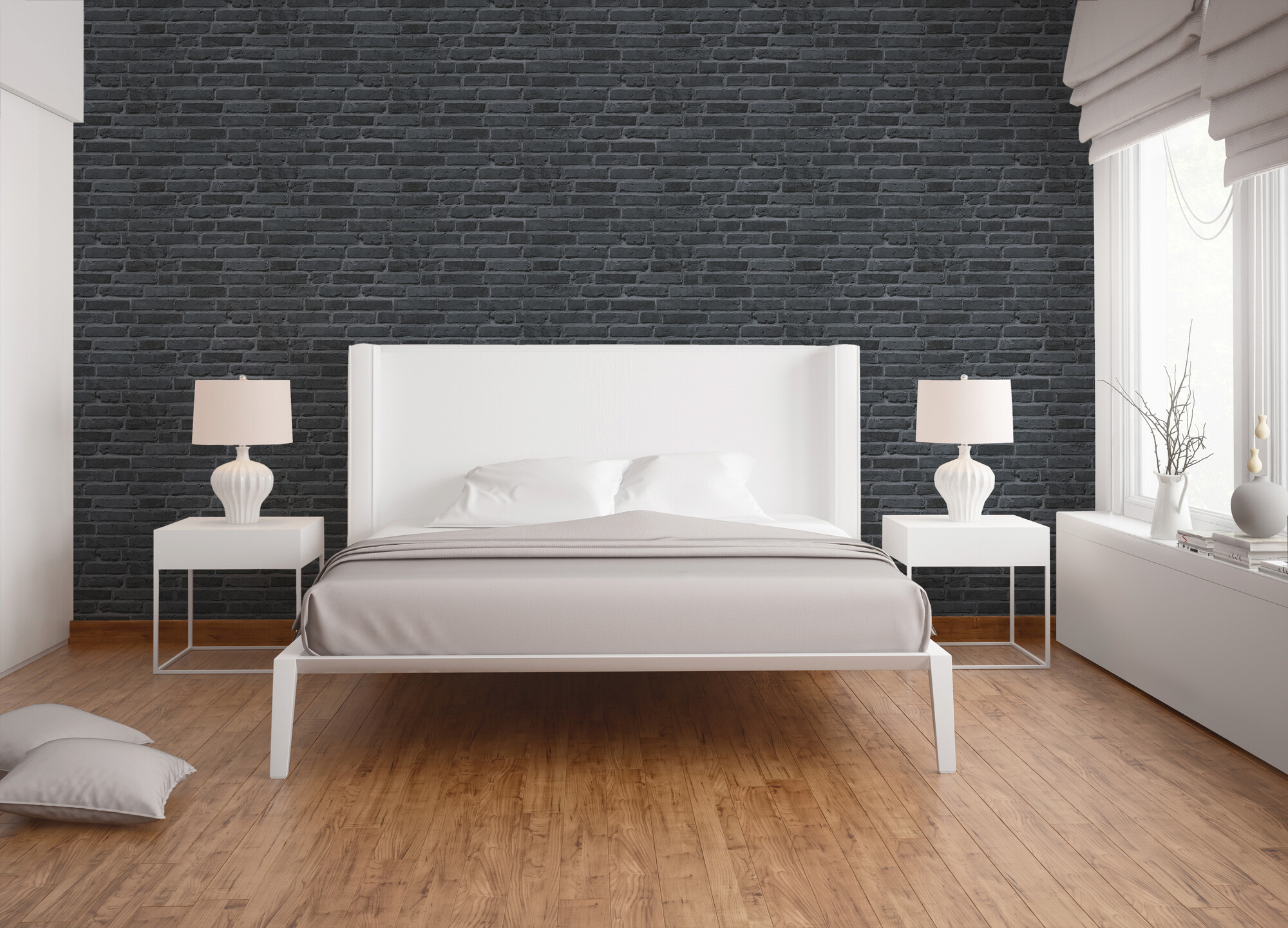 A.S.Creation Vliestapete grau B/H/D: ca. 53x1005x9 cm