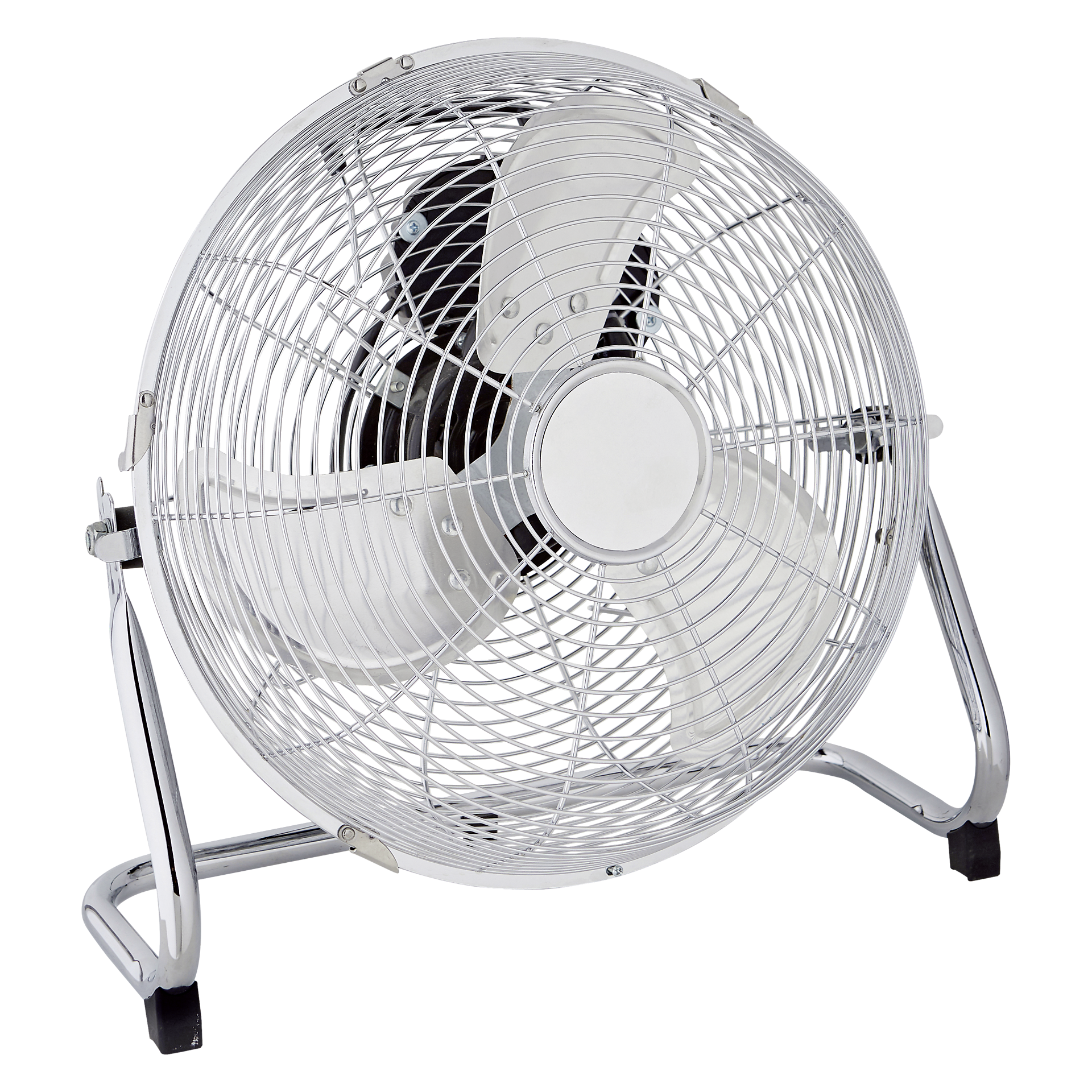 Bodenventilator TX-12F Chrom Metall D: ca. 40 cm