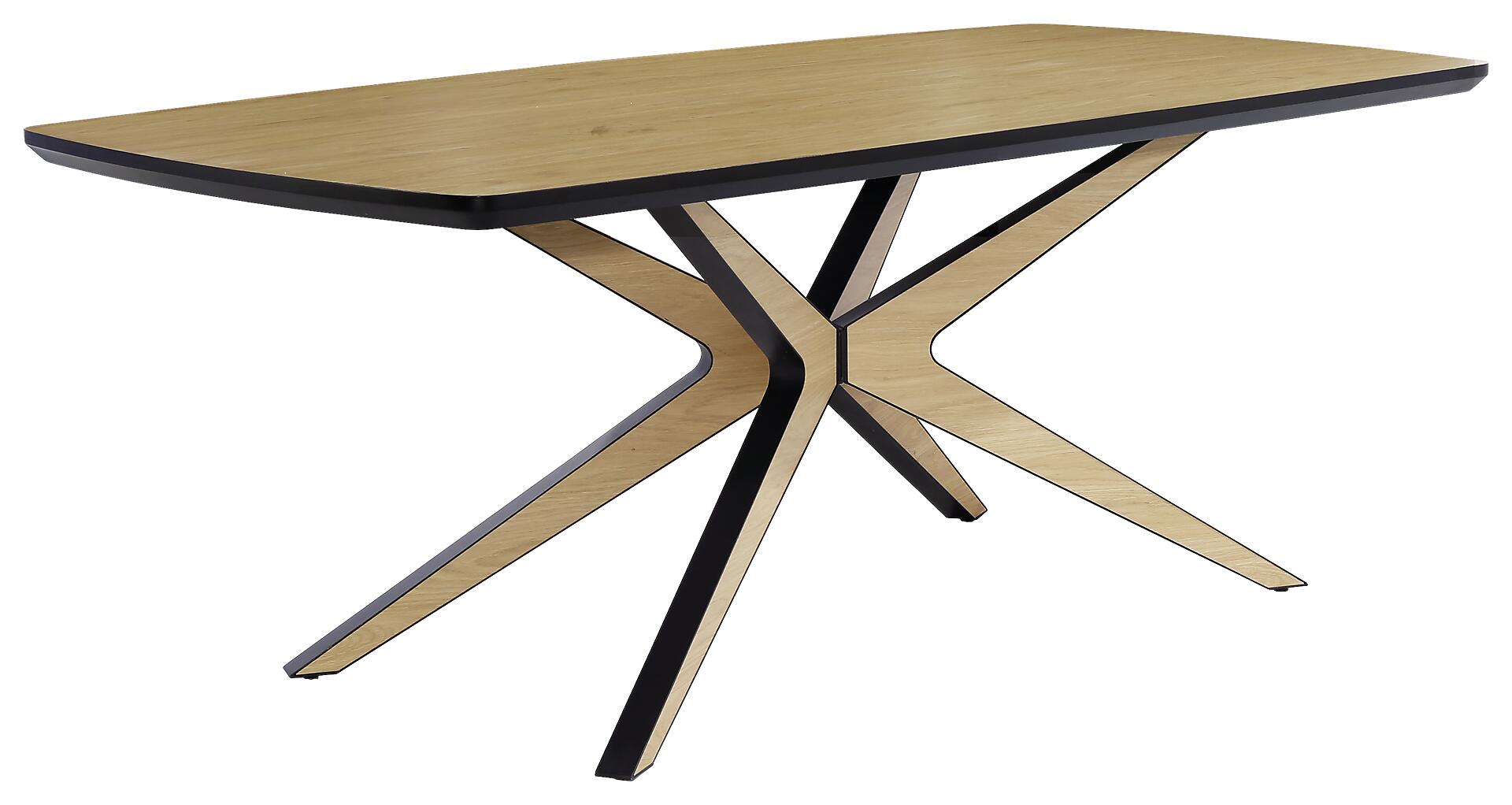 Esstisch  Eiche hell B/H/T: ca. 200x76x100 cm