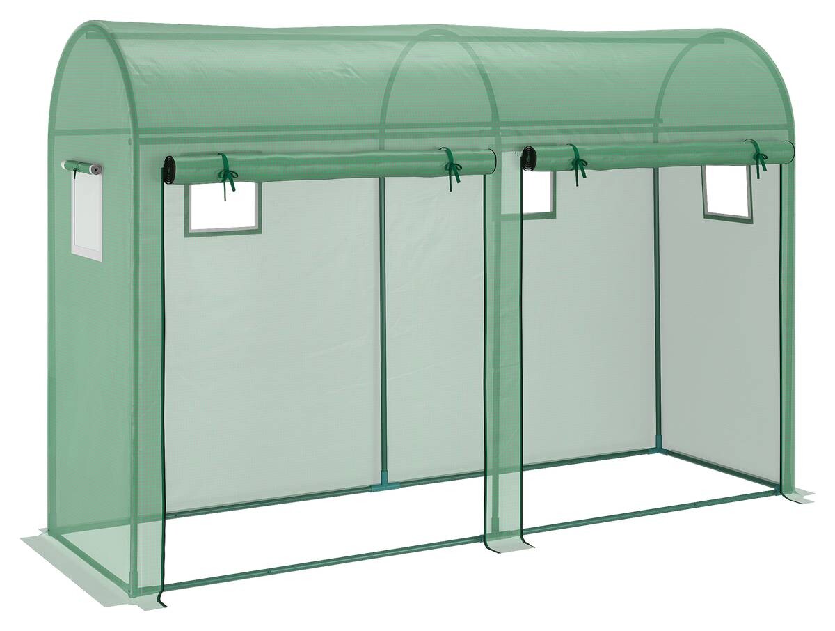 Outsunny Gewächshaus B/H/L: ca. 100x200x300 cm