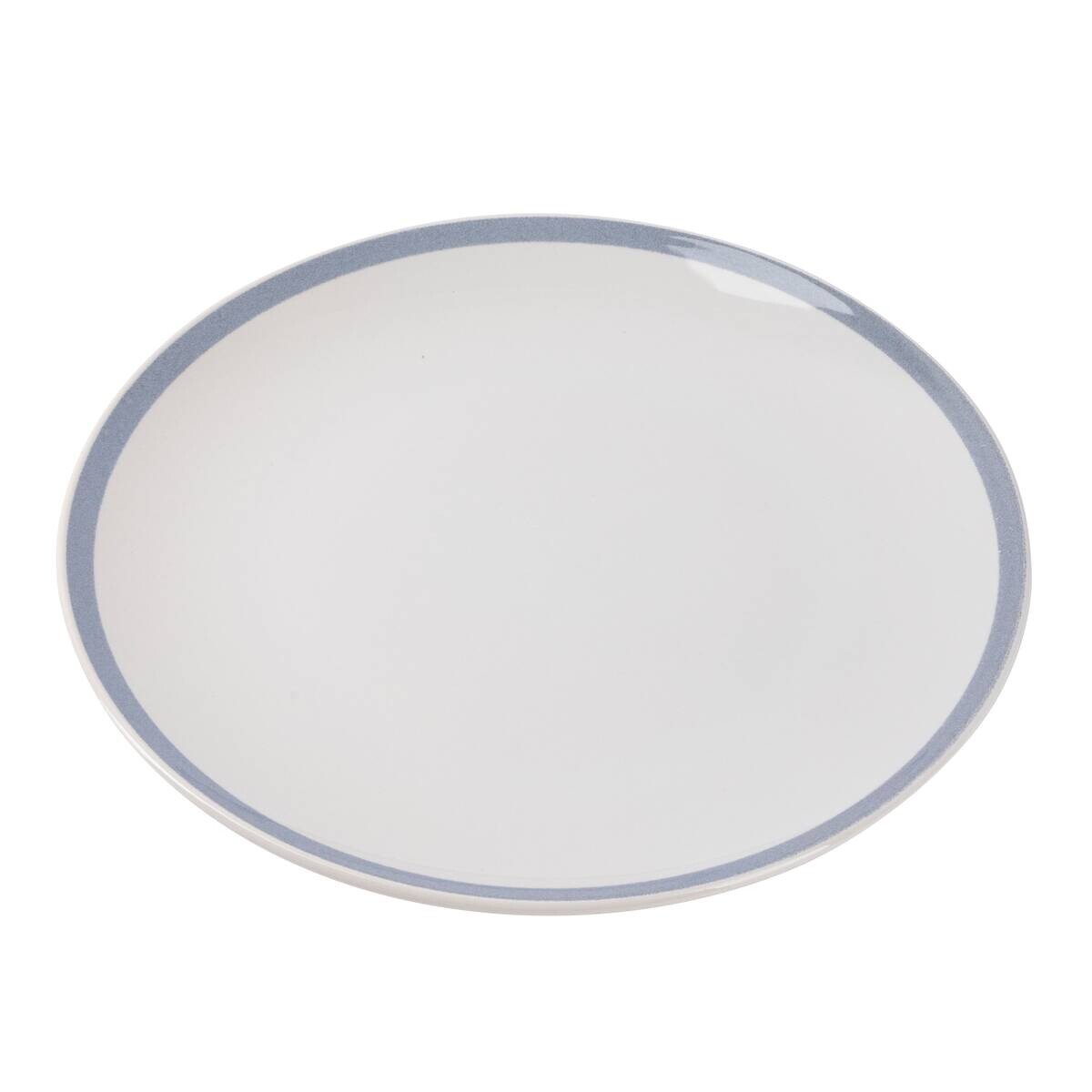 SAN IGNACIO Essteller NOIA weiß Porzellan D: ca. 26 cm