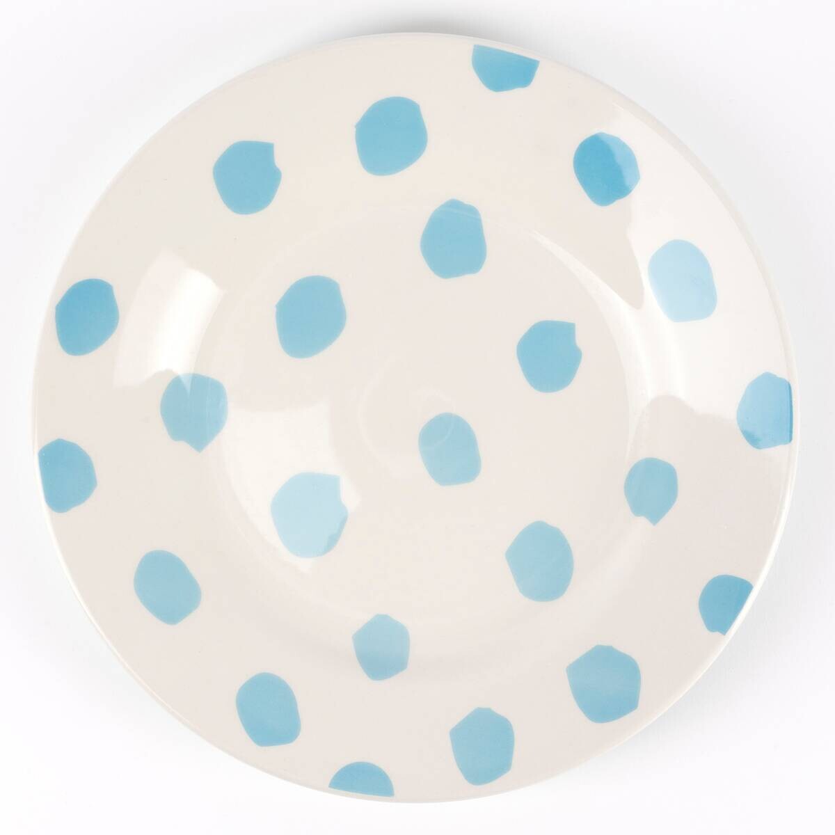 CASA SAMANTHA Teller SABOR blau Steinzeug 3 tlg.