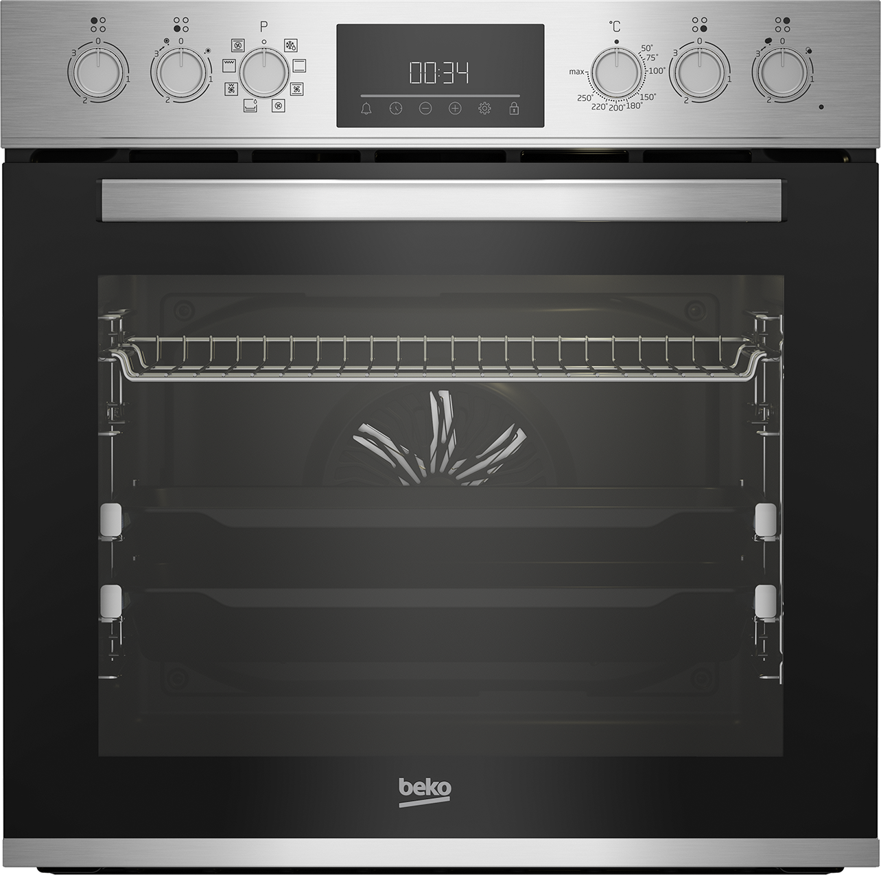 beko Einbauherdset BBUM12328X Edelstahl