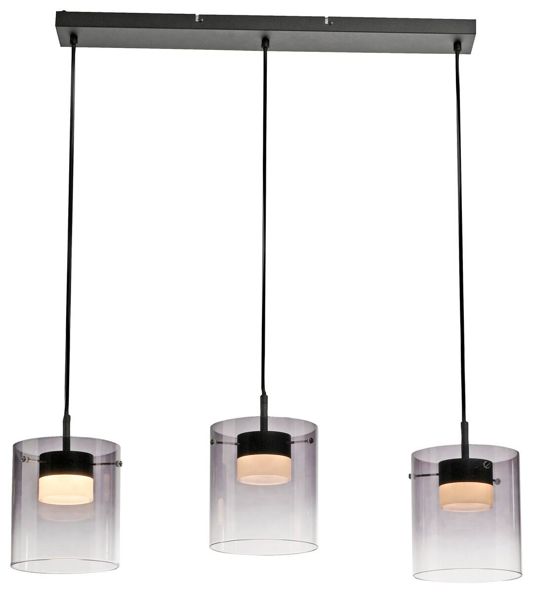 Just Light Pendelleuchte schwarz