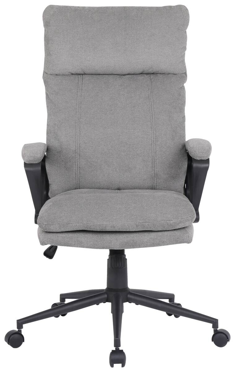 Chefsessel Domi grau Stoff