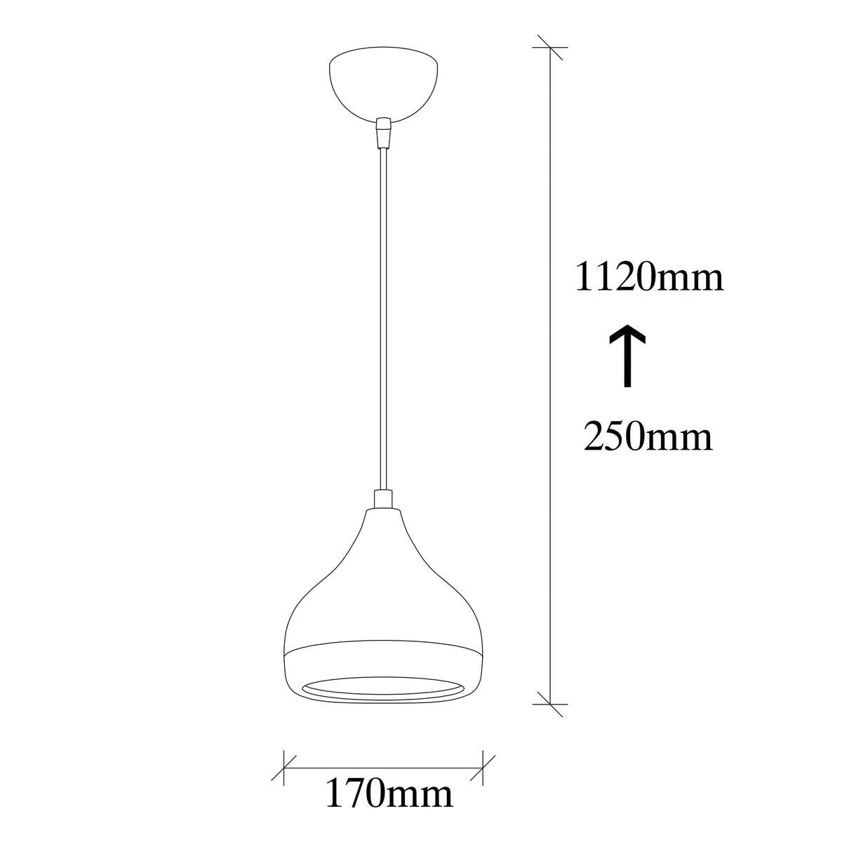 Opviq Pendelleuchte Yildo weiß Metall B/H/T/L/D: ca. 17x112x17x17x17 cm E27 1 Brennstellen