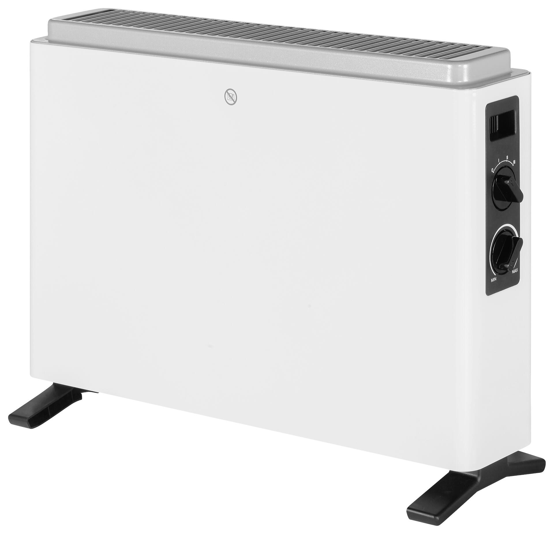 Konvektor Heizung NDK20-21A weiß Metall B/H/T: ca. 53x38x17 cm ca. 2000 W