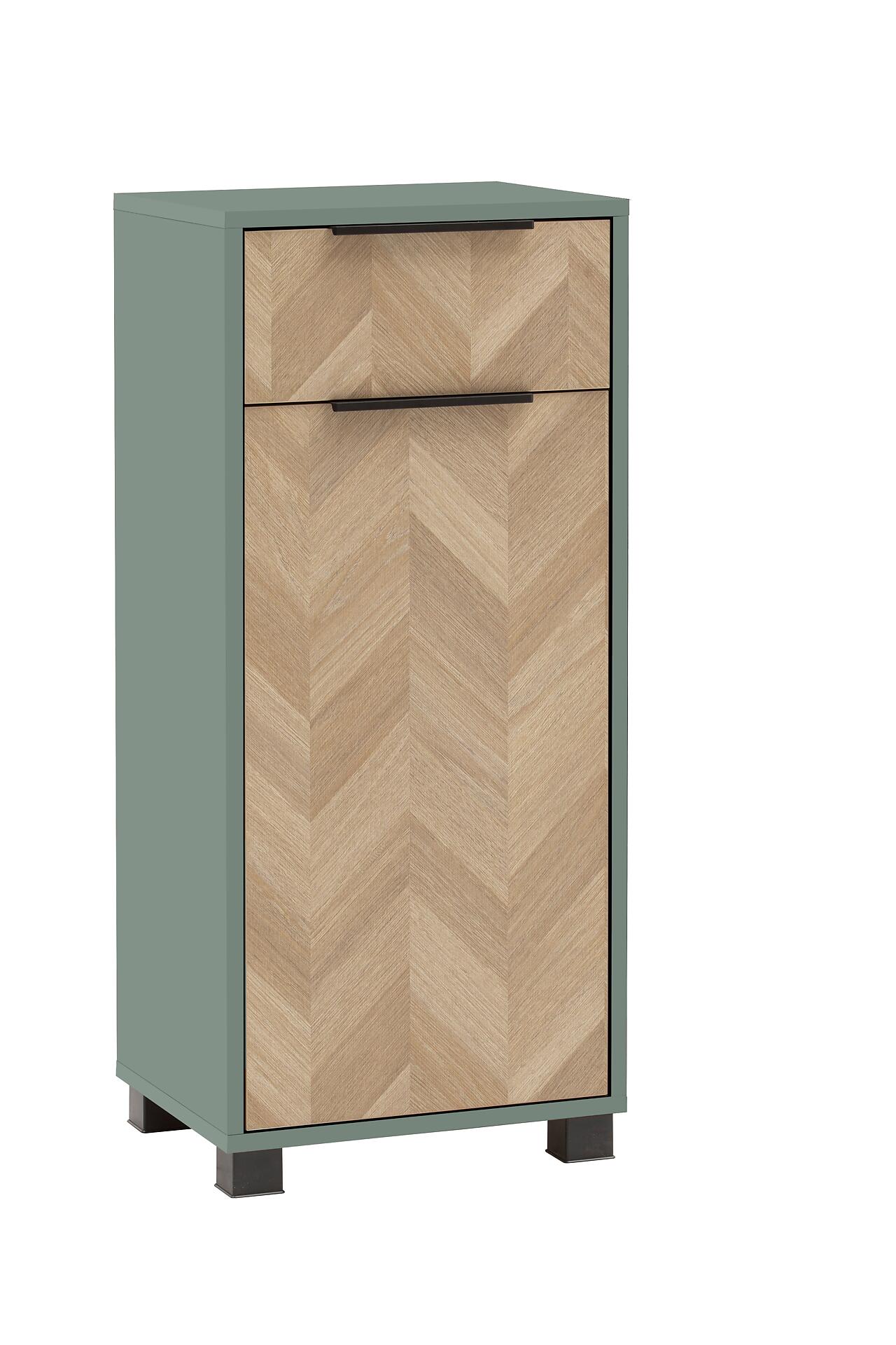 Highboard Piazza Pistazie B/H/T: ca. 40,3x90,9x33,05 cm Highboard Piazza Pistazie B/H/T: ca. 40,3x90,9x33,05 cm