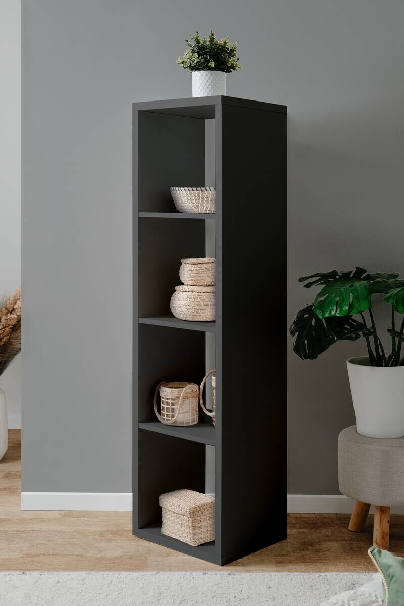 Regal Max anthrazit B/H/T: ca. 38x141x33 cm