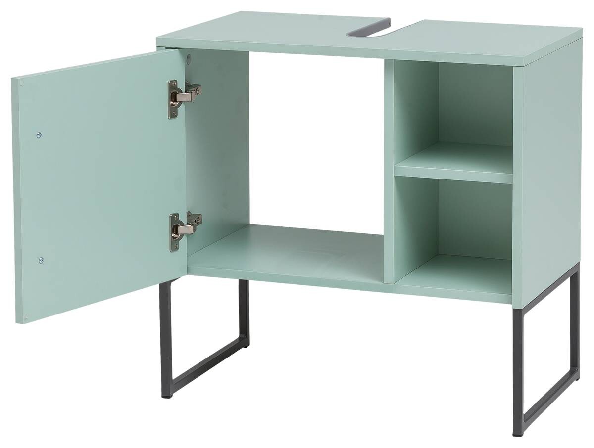 Waschbeckenunterschrank Limone mint B/H/T: ca. 60,4x59,9x33,1 cm