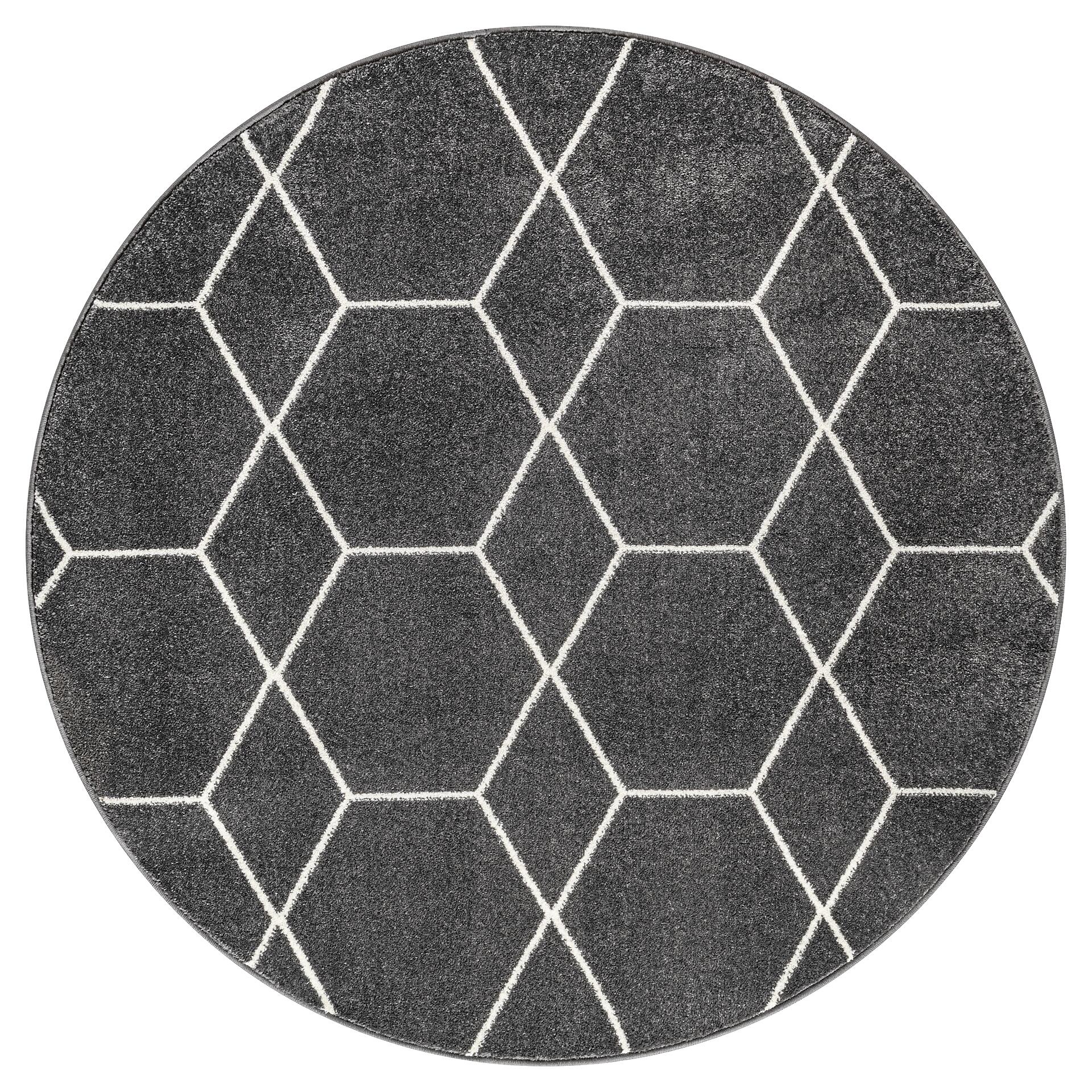 Sanat Teppich Trellis anthrazit B/L: ca. 200x200 cm Sanat Teppich Trellis anthrazit B/L: ca. 200x200 cm