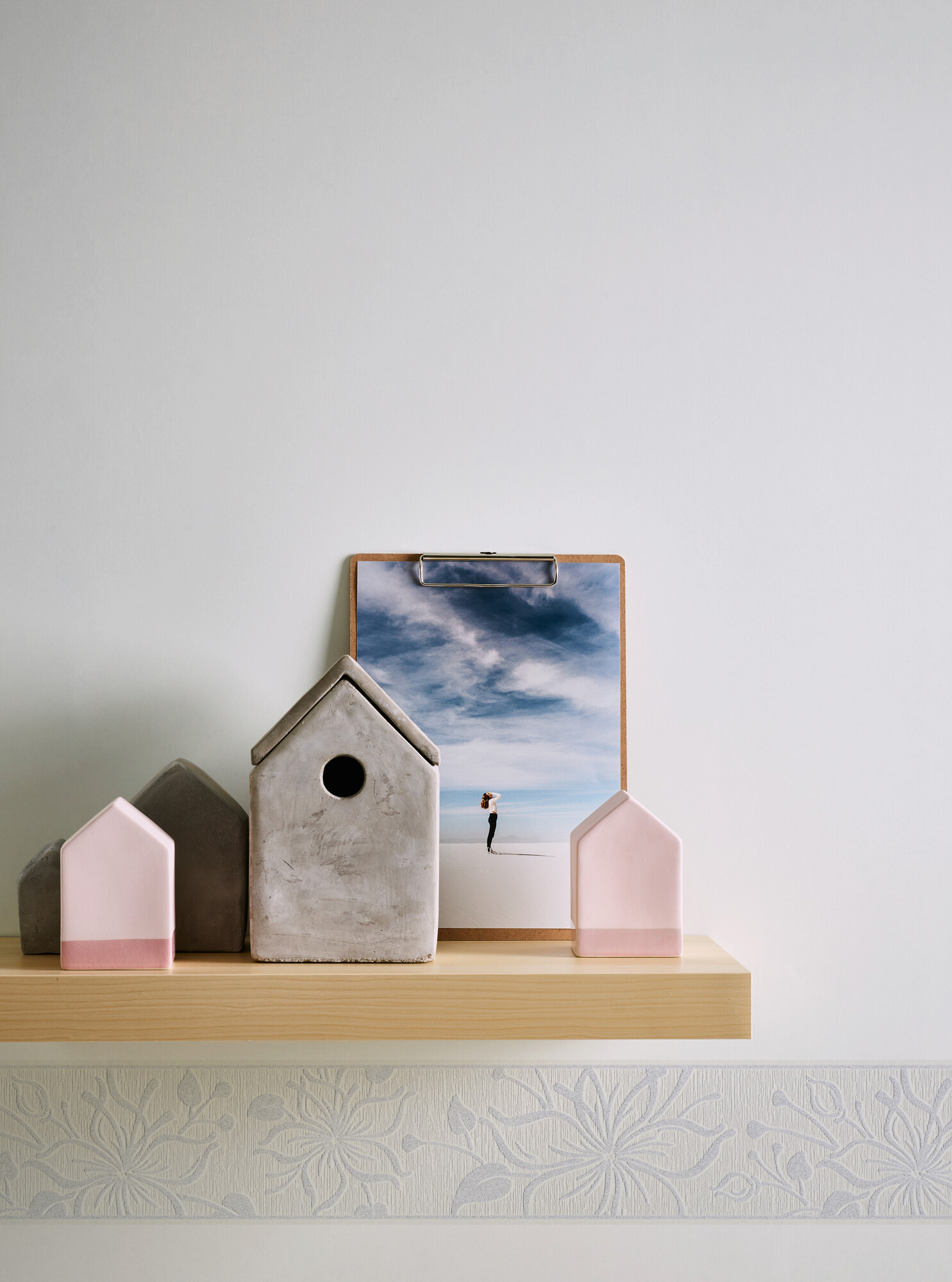 A.S.Creation Bordüre weiß B/H/D: ca. 13x500x8,5 cm