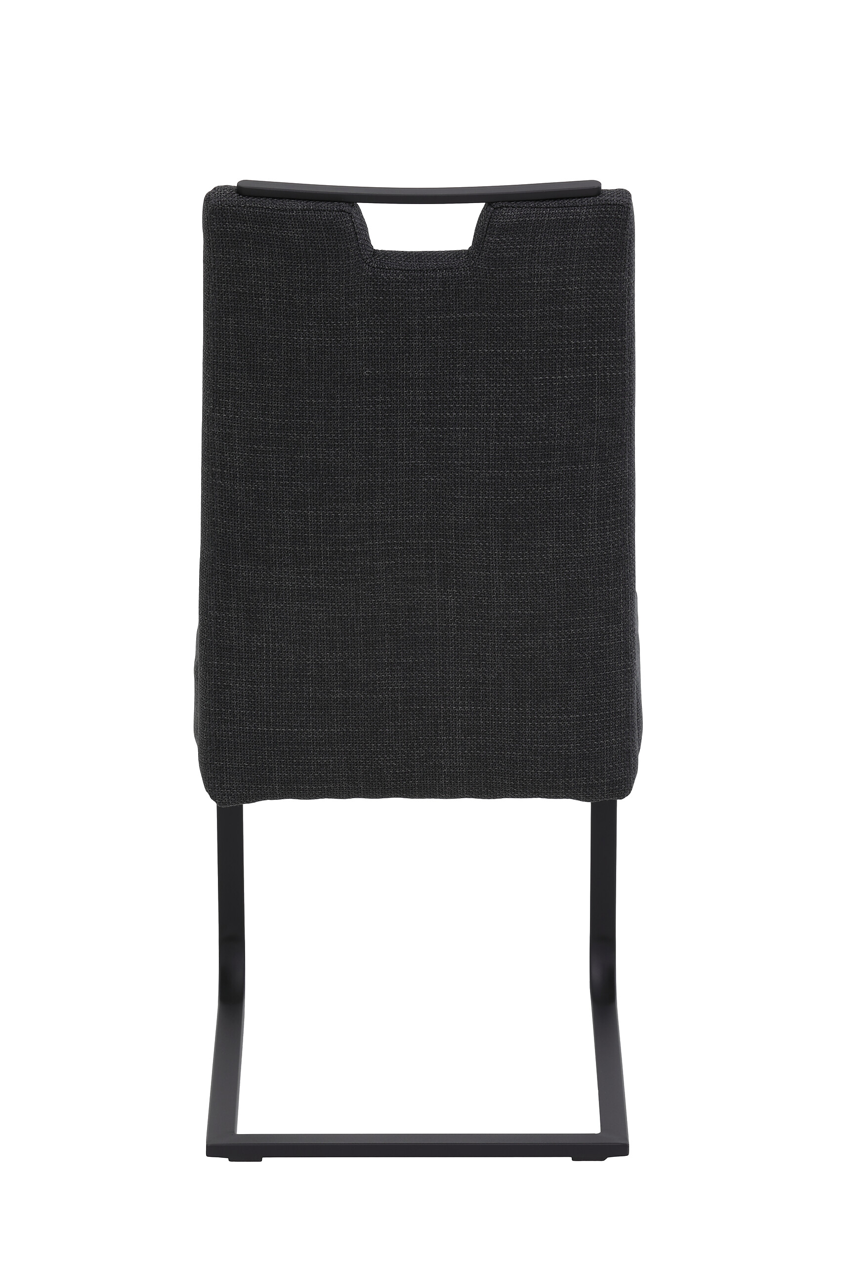 Schwingstuhl Wien anthrazit schwarz Microfaser Metall Schwingstuhl Wien anthrazit schwarz Microfaser Metall