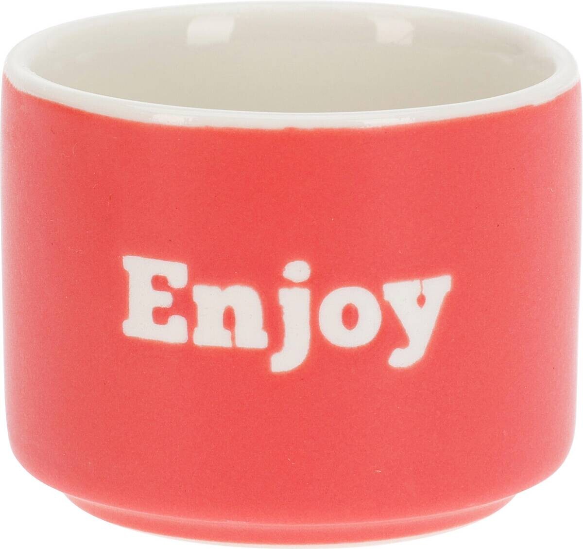 Becherset mehrfarbig Porzellan 6 tlg.