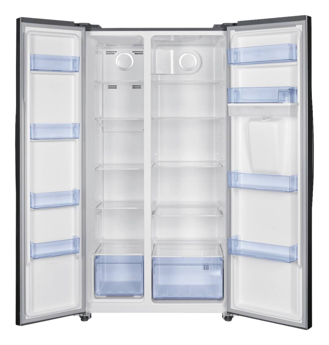 PKM Side-by-Side SBS505DNFWDDIX silber B/H/T: ca. 90x177x66 cm