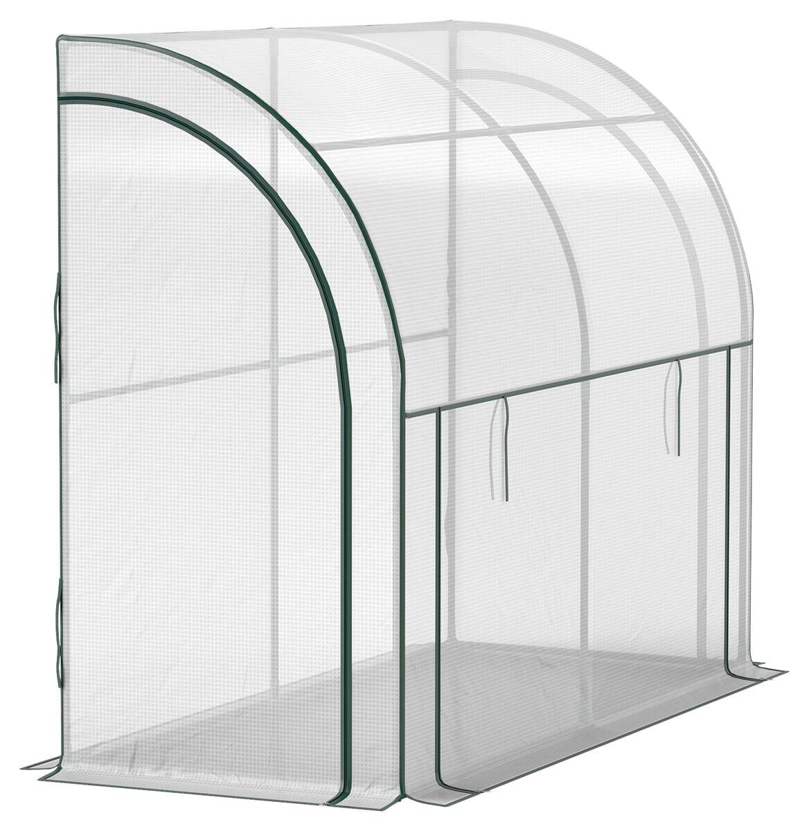 Outsunny Gewächshaus B/H/L: ca. 80x157x200 cm