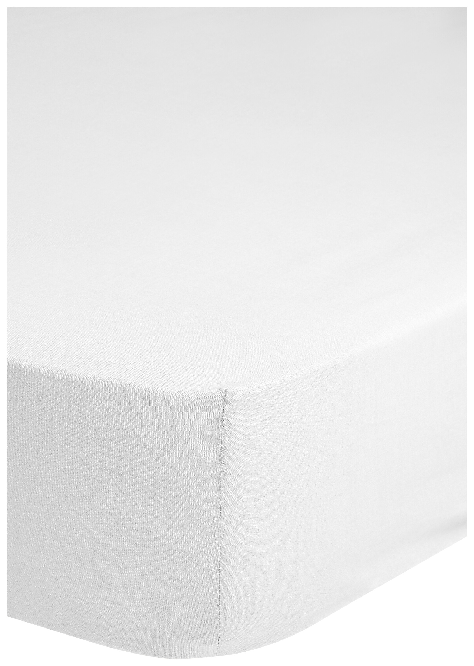 Baumwoll Spannbetttuch Satin