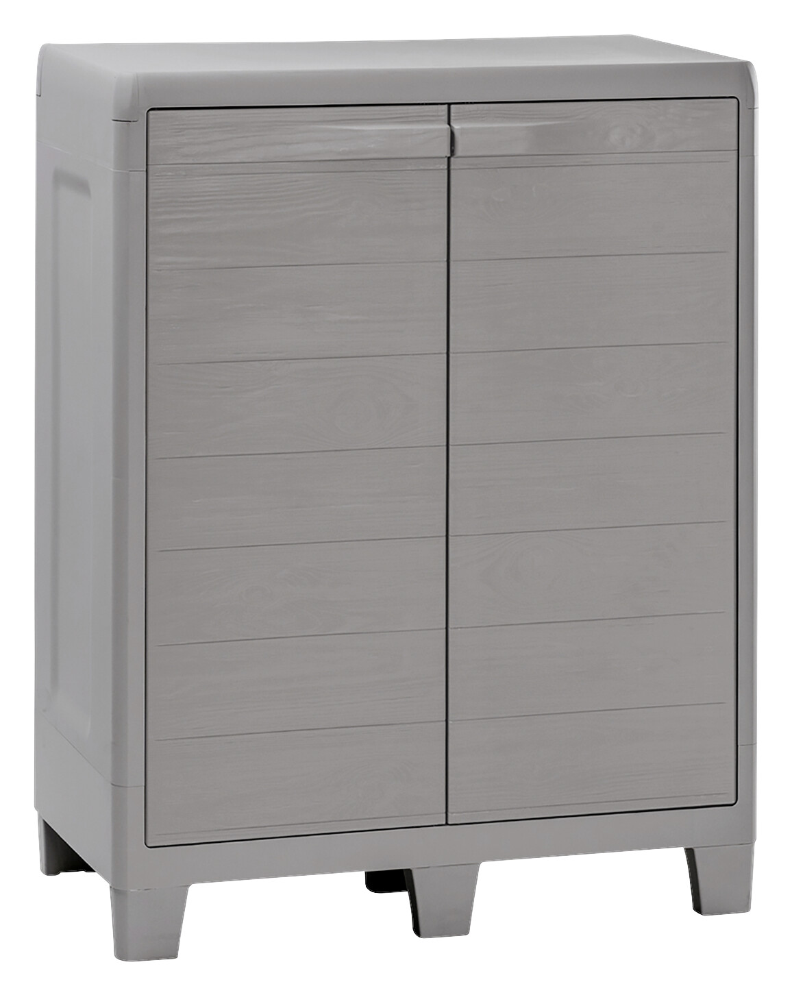 Toomax Kunststoffschrank Woodys grau Kunststoff B/H/L: ca. 46x101x78 cm Toomax Kunststoffschrank Woodys grau Kunststoff B/H/L: ca. 46x101x78 cm