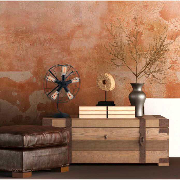 Näve Leuchten Tischleuchte NV3123122 schwarz Metall H/D: ca. 64x48 cm E27 5 Brennstellen