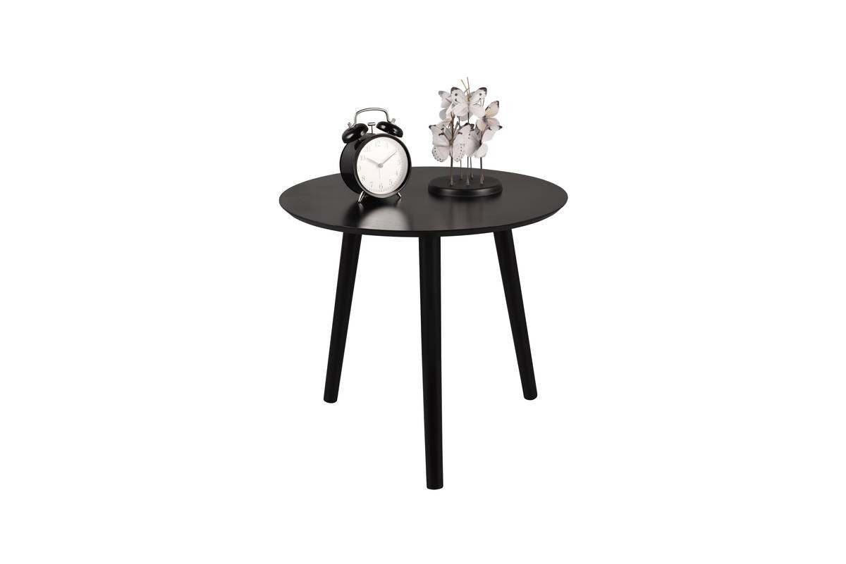 Beistelltisch Vilma schwarz H/D: ca. 50x50 cm