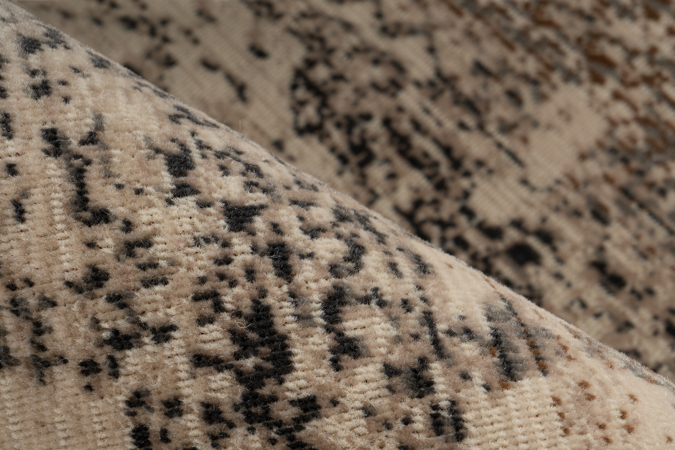 Kayoom Kurzflorteppich Charin 225 beige B/H/L: ca. 160x0,35x230 cm