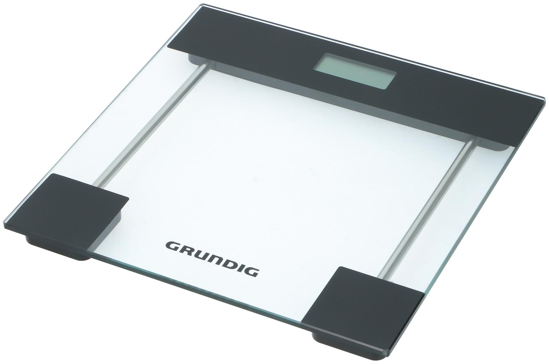 Personenwaage transparent Glas B/L: ca. 28x28 cm