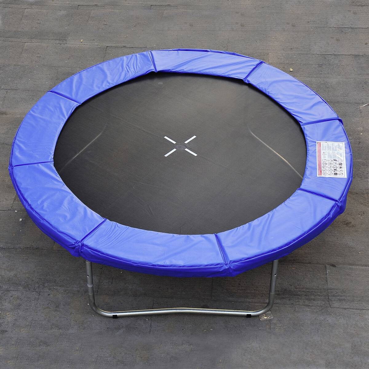 Outsunny Trampolin blau D: ca. 244 cm